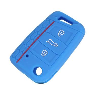 Imagem de VW Polo Golf 7 Skoda Octavia Combi SEAT Leon Capa Para Chaveiro Com 3 