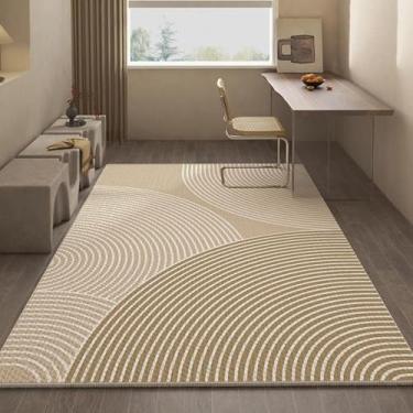 Imagem de Tapete moderno e simples para cadeira de estudo, tapete de chão para sala de estar, cadeira giratória, decoração de casa (120 x 200 cm/WSJR-1)