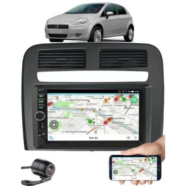 Imagem de Central Multimidia Punto 2008 a 2012 Mp5 Espelhamento Moldura Câmera D