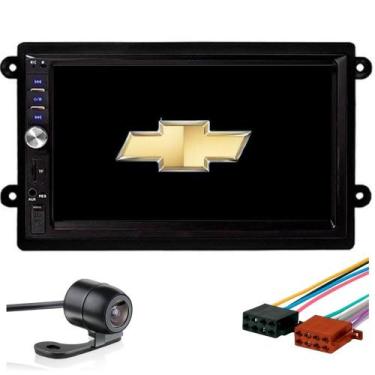 Imagem de Central Multimidia Cobalt 2016 Mp5 Espelhamento Moldura Câmera De Ré -