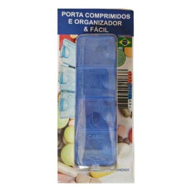 Imagem de Porta Comprimidos Organizador para controle idosos - Life Facil