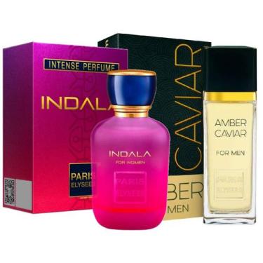 Imagem de Kit Indala Feminino E Amber Caviar - Paris Elysees - Paris Elysses