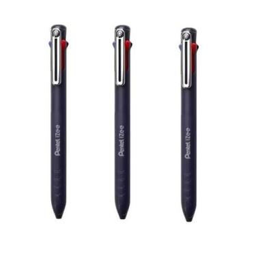 Imagem de Pentel Caneta Retrátil Izee Multi 4 Cores 1.0 Violeta X 3 Unidades