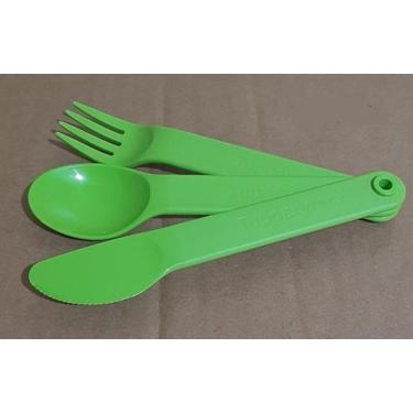 Imagem de Tupperware Conjunto De Talheres Verde - 3 peças