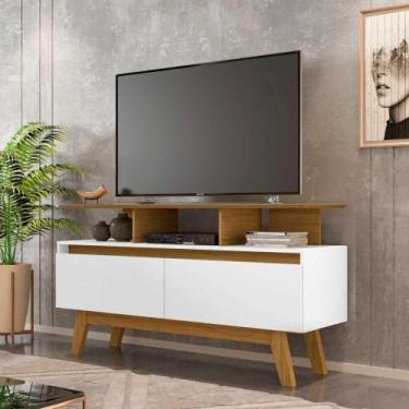 Imagem de Rack para TV Carrol Cinamomo Branco - CASA H