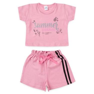 Imagem de Conjunto infantil verao feminino -tamanho m 5 anos - CHIC BABY