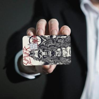 Imagem de Heavy Metal Rock Band Slayer Anime Capa Frontal Adesivo 3D Pele Para C