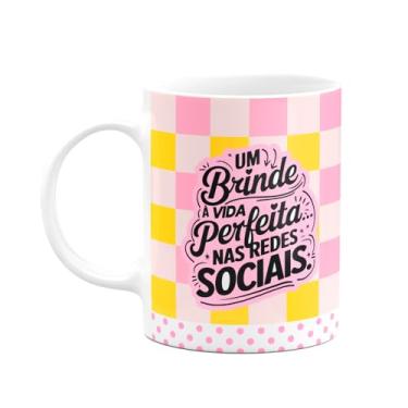 Imagem de JPS INFO, Caneca Divertida - Felicita��es a vida perfeita - M2