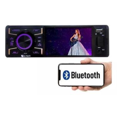 Imagem de Multimidia 1 Din Tela 4 Polegadas Radio Mp5 - E-tech