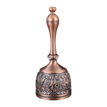 Imagem de predolo Sino de manivela para almoço, decoração residencial, presente de aniversário colecionável, som potente em restaurante e pedidos, Tipo B