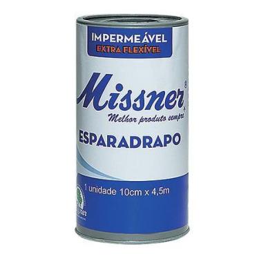 Imagem de Esparadrapo Impermeavel Branco 10cm x 4,5m - MISSNER