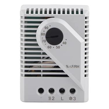 Imagem de MFR012 Controlador de Umidade Mecânica, Com Ventilador de Higrestação e Aquecimento, para Controle do Aquecimento Elétrico, Instalação do Trilho DIN de 35 Mm (MFR012)