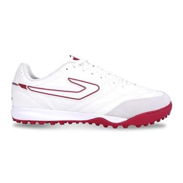 Imagem de Chuteira Topper Maestro Club V Scty Branco/Vermelho,39