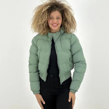 Imagem de Jaqueta Blue Rose Bomber em Nylon Feminina-Feminino