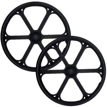 Imagem de 2 Rodas Traseira Aro 24 Pneu Maciço Injetado Para Cadeira De Rodas Pro