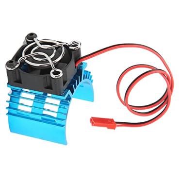 Imagem de Dissipador de Calor do Motor, Com Liga de Alumínio e Plástico, Alto Desempenho, para F540 550 3650 3660 Motores, Fácil de Instalar (Azul)