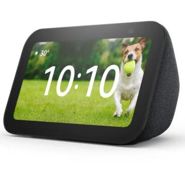 Imagem de Smart Speaker Echo Show 5 3ª Geração, Com Display 5.5p, Amazon E Alexa, Preta - B09b2ts