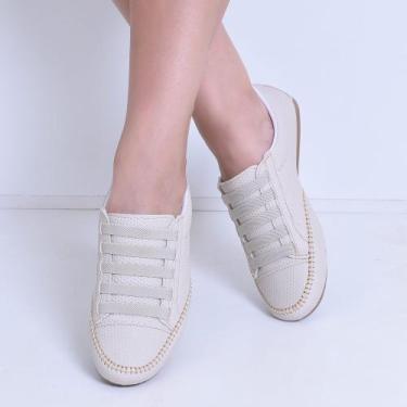 Imagem de 101-Feito todo em couro legítimo, o TÊNIS ALICE MONTEIRO passeio e via