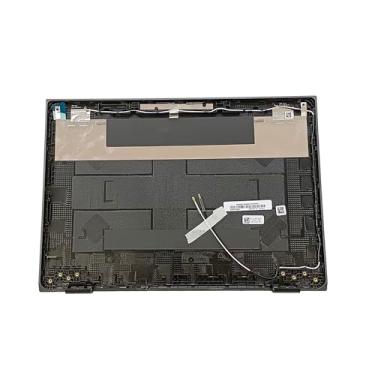 Imagem de Lyinsen Tampa traseira traseira superior de substituição para laptop de 11,6 polegadas com antena sem fio para Lenovo Chromebook 100E Gen2 5CB0T70806 preta