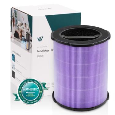 Imagem de Welov Filtro absorvente de toxina P200S, 3 em 1 H13 True HEPA e filtro de carbono ativado de alta eficiência para formaldeído, toxinas, fumaça de incêndio selvagem, odores de cozinha