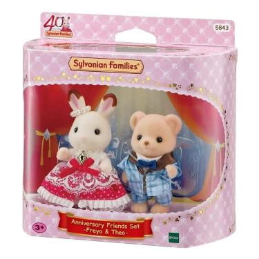 Imagem de Sylvanian Families - Amigos Aniversario Freya E Theo EPOCH MAGIA