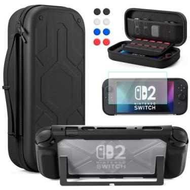 Imagem de Pacote de capa Nintendo Switch 2 FANPL com acessórios