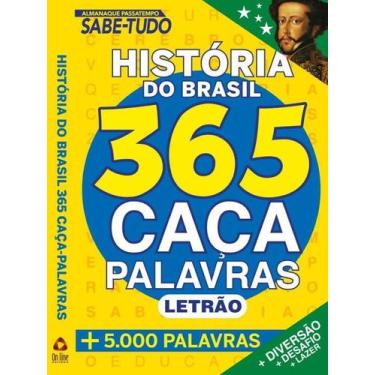 Imagem de Revista Passatempo Almanaque Sabe Tudo 365 Caça Palavras Fácil Edição 