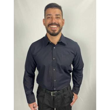 Imagem de Camisa Social Masculina Manga Longa Uniforme Administrativo - Eb Confe