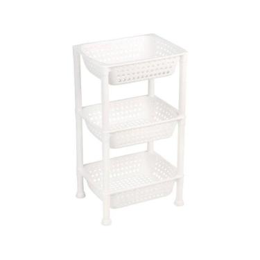 Imagem de Fruteira de Chão 3 Cestos Ordene - Log