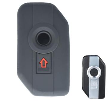 Imagem de AUTOXBERT Capa de silicone com proteção total de 2 botões para controle remoto para motocicleta F750GS F850GS K1600 K1600GTL R1200GS LC ADV R1250GS