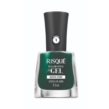 Imagem de Esmalte Risqué Diamond Gel Costela De Adão 9,5ml