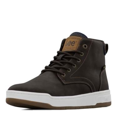 Imagem de Lee Tênis masculino Spencer, Preto café/azul marinho/marrom britânico, 45