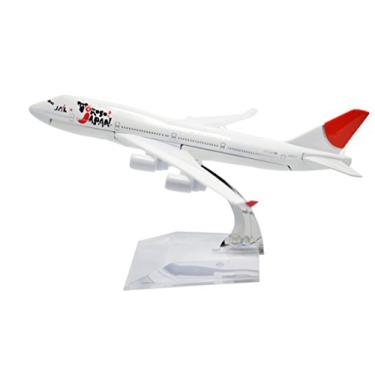 Imagem de TANG DYNASTY(TM 1:400 16cm B747-400 Japan Airline Metal Airplane Model Plane Toy Plane Model