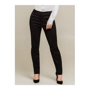 Imagem de Calça reta alfaitaria lorena feminina -tamanho g - LORE 