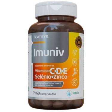 Imagem de Suplemento Alimentar de Vitaminas + Selênio e Zinco 60 comprimidos Nutrye