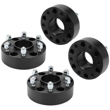 Imagem de Haruma Espaçadores de roda de 6 x 5,5 cm para Nissan Titan Armada, 77,8 mm Hub Furo 6 Lug 4PCS Adaptadores de roda para Infiniti QX56 Real Forged Accessories M12x1,5 Studs Hubcentric 6x139.7mm