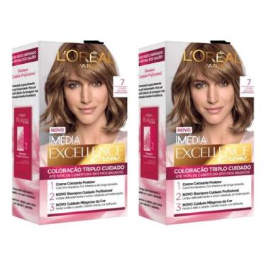 Imagem de Coloraçao Imedia 7 Louro Natural - Kit Com 2Un - Imédia