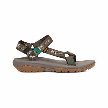 Imagem de TEVA Sandália masculina Hurricane Xlt2 com entressola de espuma vinílica acetinada e sola de borracha resistente à abrasão, Lagartixa verde-oliva escura, 4