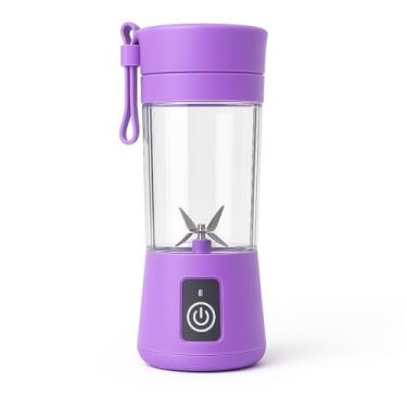 Imagem de Mini Liquidificador Portátil Recarregável – Shake Rápido Onde Estiver | Ideal para Suco, Detox, Pré-Treino, Trabalho e Academia
