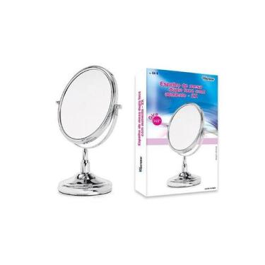 Imagem de Espelho mesa dupla face c/aumento 17cm - WESTERN