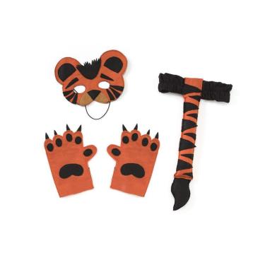 Imagem de Acessório Para Fantasia Dani Lessa Tigre Laranja