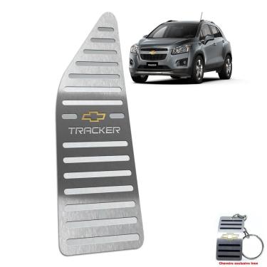 Imagem de Descanso De Pé Chevrolet Tracker 2014 Até 2019 Aço Inox