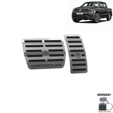 Imagem de Pedaleira Volkswagen Amarok Comfortline 2019 2020 Preto