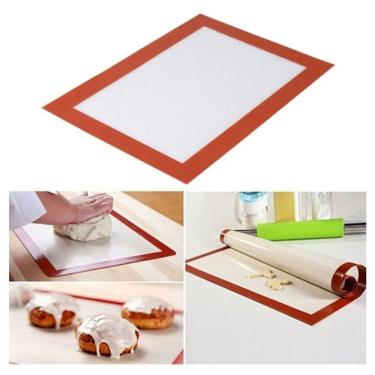 Imagem de Lamina de silicone para forno antiaderente Silpat Lamina para biscoitos