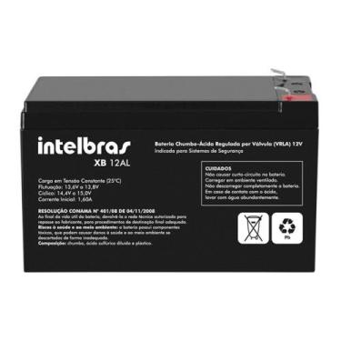 Imagem de Bateria vrla 12v - xb 12al - INTELBRAS