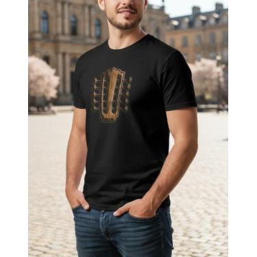 Imagem de Camiseta Sertaneja Masculina Viola Caipira  Moda Country - Lhshop, Pre