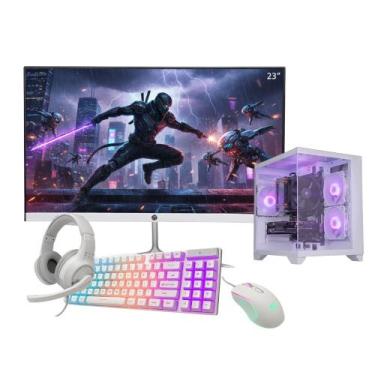 Imagem de Pc Gamer I7 3ª 8gb Ram Ssd960gb Rx580 8gb Tela 23 + Kit - PRIME SHOCK