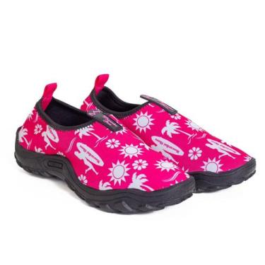 Imagem de Sapatilha Conforto Aquatica Neoprene Seca Rapido Sola Forte Imperdivel