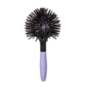 Imagem de Escova Cachos e Ondas 360 Ricca Twist 3d Curls Cabelos Modelados Ball 