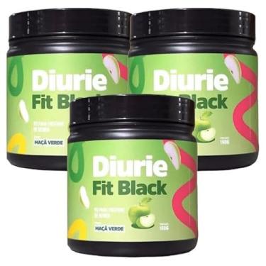 Imagem de 03 Potes Diuriefit Black Maça Verde